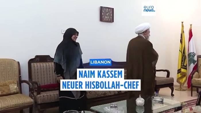 Video: Hisbollah wählt Naim Kassim (71) zum neuen Chef