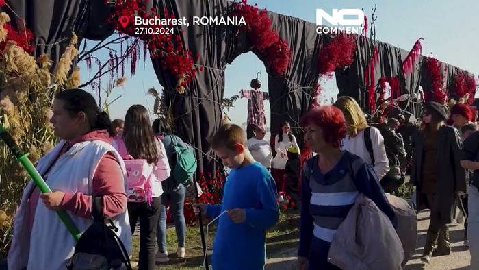 Video: No Comment: Halloween am Spuksee - Festival auf Bukarests Engelsinsel