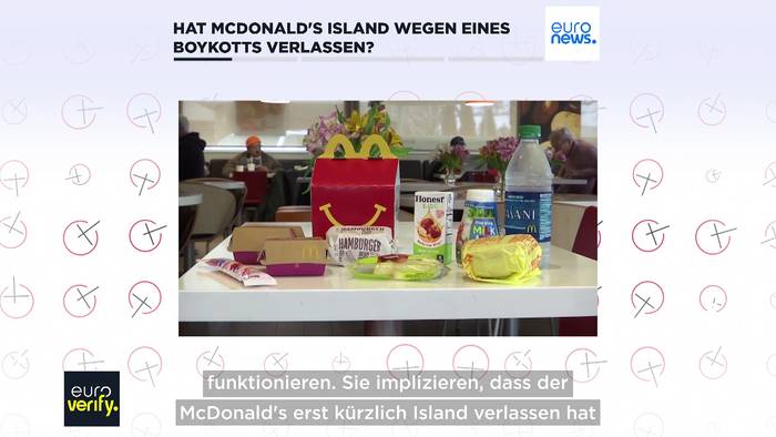 Video: Hat McDonald's Island wegen eines Boykotts verlassen?