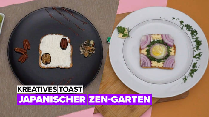 News video: Kreatives Toast: Japanischer Garten