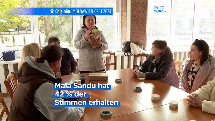 News video: Im Schatten von Moskaus Einfluss: Stichwahl um Präsidentschaft in Moldawien