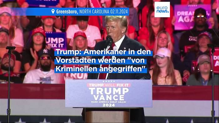 News video: Wahlkampf im Sunbelt: Trump und Harris kämpfen um die Swing States