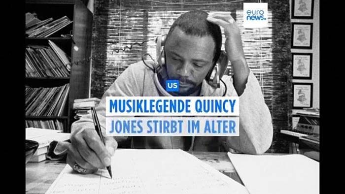 News video: Musiklegende Quincy Jones stirbt im Alter von 91 Jahren