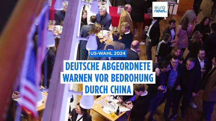 Video: US-Wahl: Deutsche Abgeordnete warnen vor Bedrohung durch China