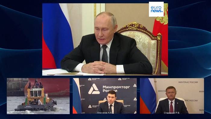 Video: Entwicklung des Nördlichen Seewegs: Russland weiht Atomeisbrecher 