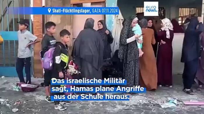 Video: 14 Tote bei israelischem Angriff auf Schule, die als Unterkunft für Vertriebene aus dem Gazastreifen dient