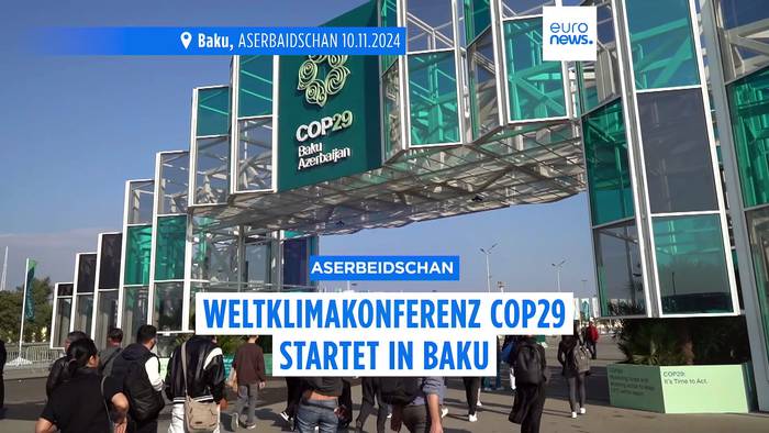 Video: Weltklimakonferenz COP29 startet in Baku