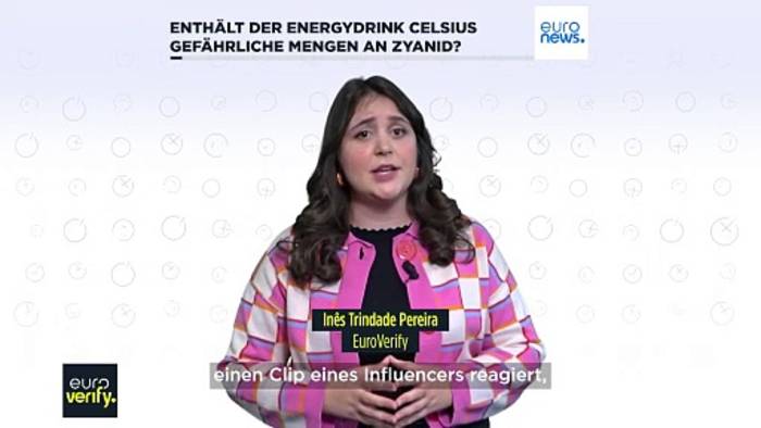 News video: Faktencheck: Enthält der Energydrink Celsius gefährliche Mengen an Zyanid?