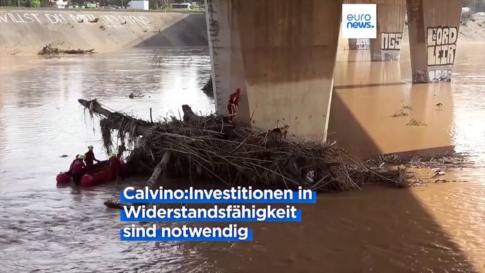 News video: EIB-Präsidentin Calviño fordert auf COP29 mehr Investitionen in Klimaanpassung