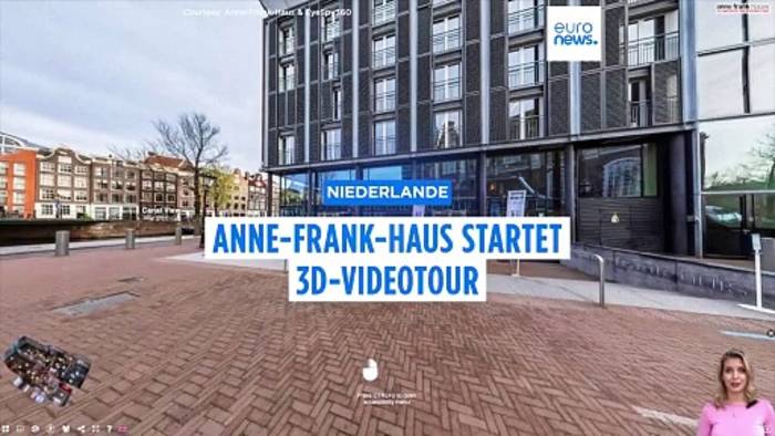 Video: Erinnerungskultur: Anne-Frank-Haus startet 3D-Videotour