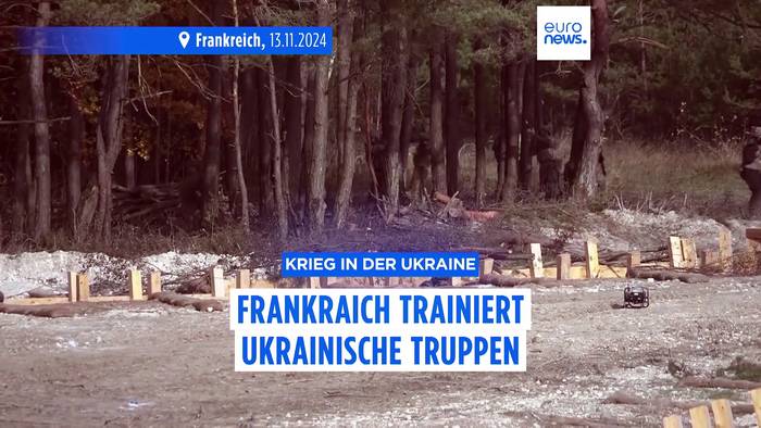 News video: Krieg in der Ukraine: Frankreich bildet ukrainische Truppen aus