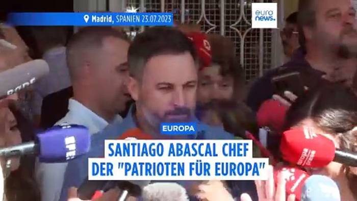 News video: Spaniens Vox-Chef Abascal wird Vorsitzender der 