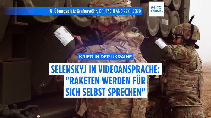 News video: Selenskyj über US-Raketen: 