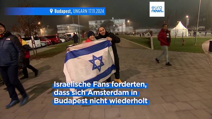 News video: Fußball: Israel gegen Belgien – ruhiges Spiel in Budapest