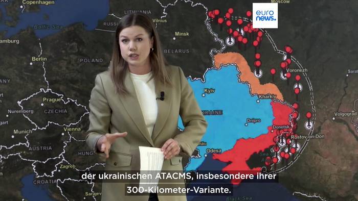 News video: Welche Ziele kann die Ukraine mit Langstreckenwaffen in Russland angreifen?