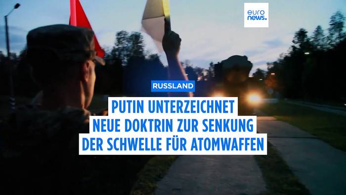 Video: Putins neue Nukleardoktrin und US-Raketenlieferungen: Droht eine Eskalation?