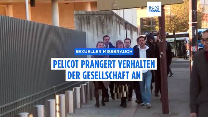 Video: Sexueller Missbrauch: Pelicot prangert Verhalten der Gesellschaft an