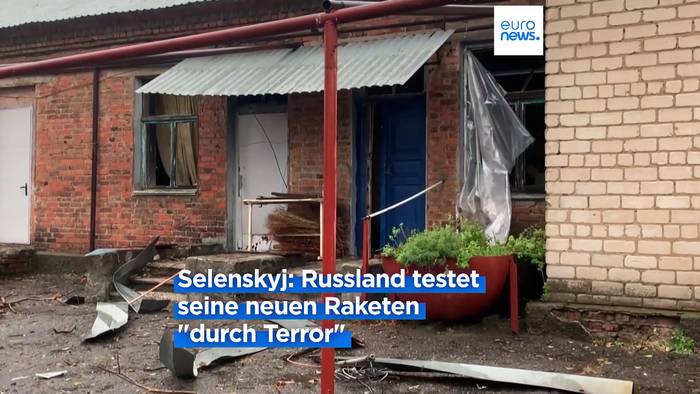 News video: Selenskyj fordert Reaktion nach Oreschnik-Raketenangriff