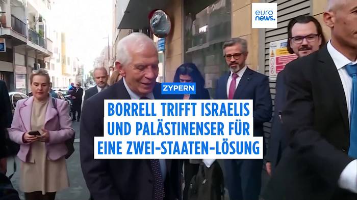 Video: Josep Borrell auf der Suche nach Frieden für Nahost