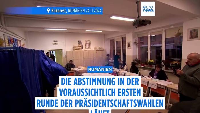 News video: Präsidentschaftswahl in Rumänien: Schafft es ein Rechter in die Stichwahl?