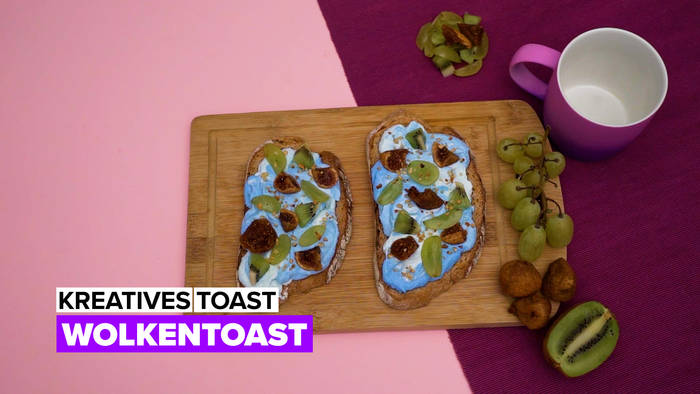 Video: Kreatives Toast: Wolkentoast