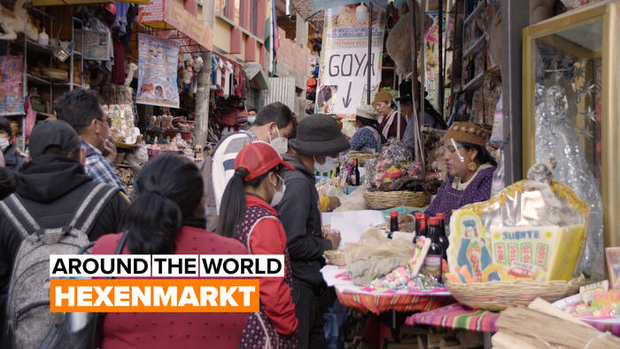 News video: Around the world: Hexenmarkt