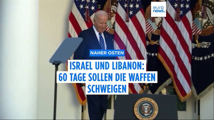 News video: Waffenstillstandsabkommen zwischen Israel und der Hisbollah tritt in Kraft