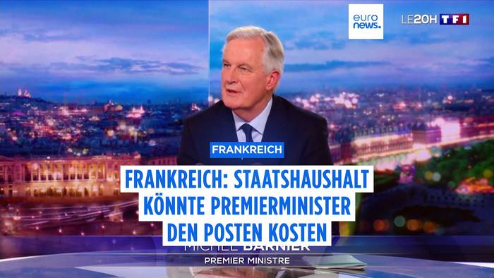 News video: Haushaltsstreit: Frankreichs Premier Barnier warnt vor 