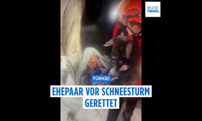 Video: Türkei eingeschneit: Schneechaos und dramatische Rettungsaktion im Taurusgebirge