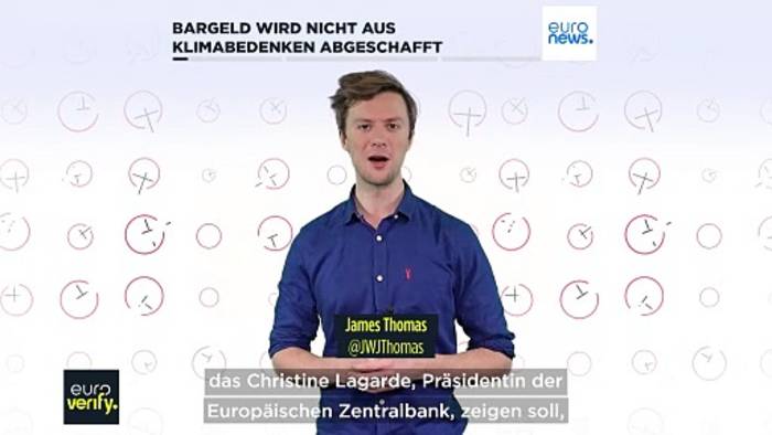 Video: Nein, Christine Lagarde will das Bargeld nicht abschaffen, um den Klimawandel zu bekämpfen