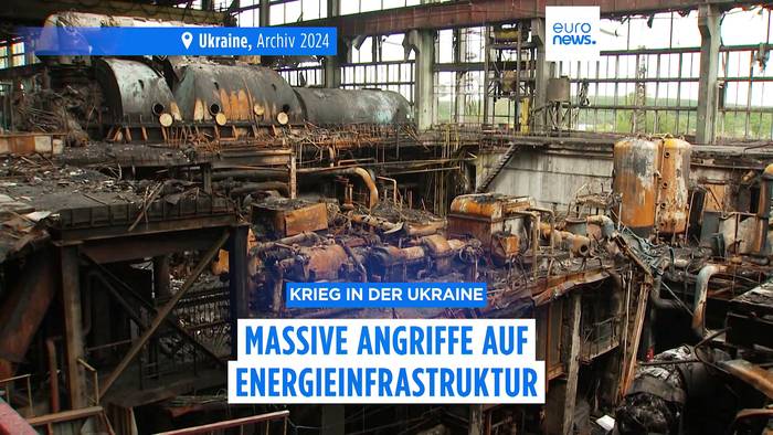 Video: Russlands massiver Raketenangriff: Explosionen und Notstromausfälle in der gesamten Ukraine