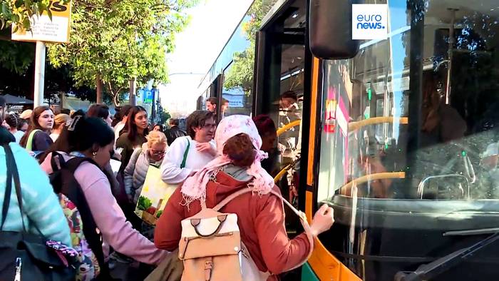 Video: Valencia: Weiterhin Chaos im Öffentlichen Nahverkehr