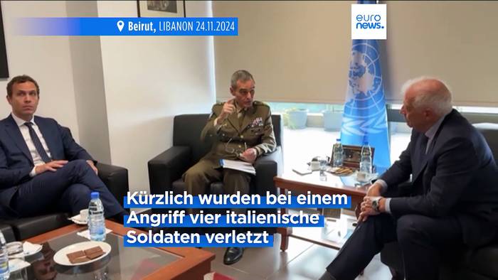 News video: Josep Borrell: UNIFIL-Friedenstruppen erfahren „starke EU-Unterstützung“