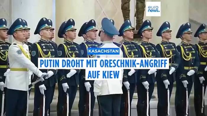 Video: Putin droht mit Oreschnik-Angriffen auf Kiew