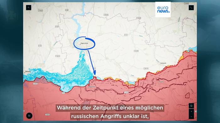 Video: Startet Russland demnächst einen Angriff auf die Stadt Saporischschja?