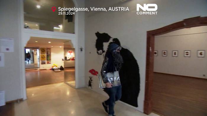 Video: Ikonisches Schnitzel trifft auf Straßenkunst in Wien