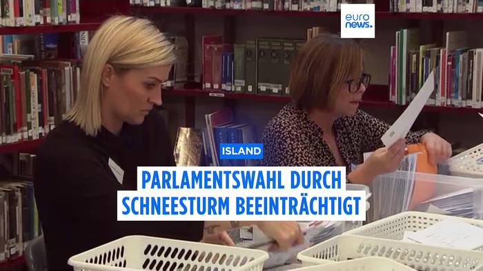 Video: Vorgezogene Neuwahl nach Koalitionsbruch in Island