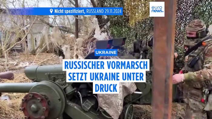 Video: Russischer Vormarsch: Ukraine unter Druck