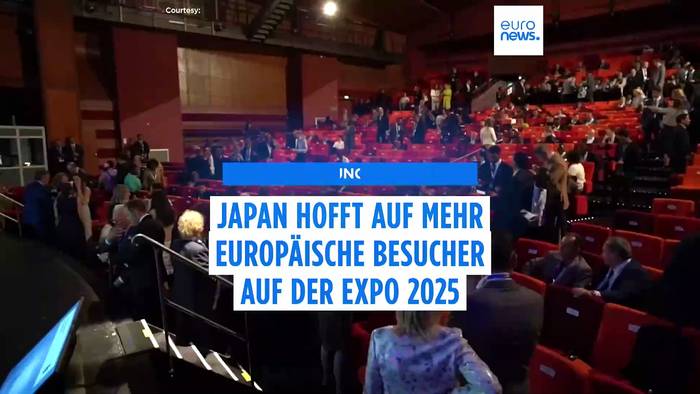 Video: Expo 2025 in Osaka: Organisatoren hoffen auf mehr europäische Besucher