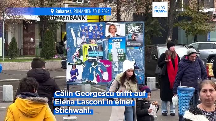 News video: Parlamentswahlen in Rumänien