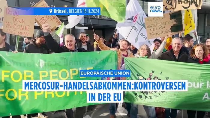 News video: Kann Frankreich das Mercosur-Handelsabkommen blockieren?