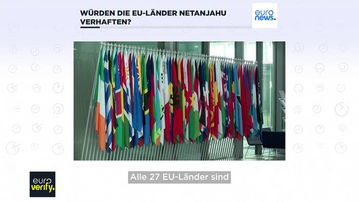 Video: Faktencheck: Würden die EU Länder Netanjahu verhaften?