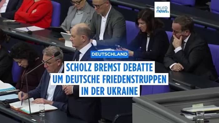 Video: Baerbock offen für Entsendung deutscher Friedenstruppen in die Ukraine - Scholz bremst