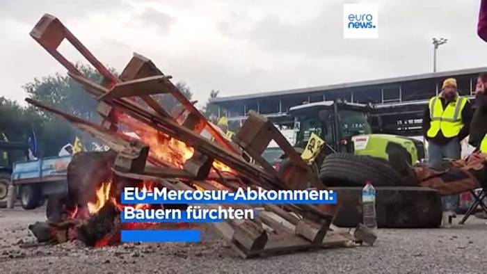 Video: Bauernproteste in Frankreich den dritten Tag in Folge