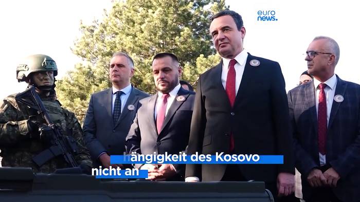 Video: Kosovo stockt militärische Ausrüstung auf