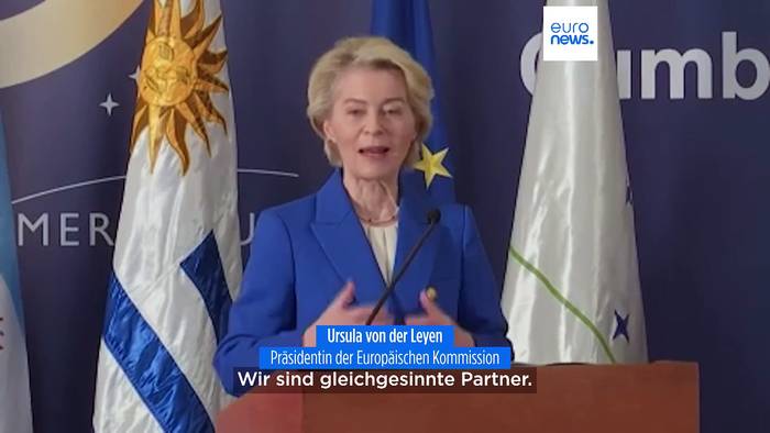 Video: Von der Leyen erreicht EU-Mercosur Handelsabkommen