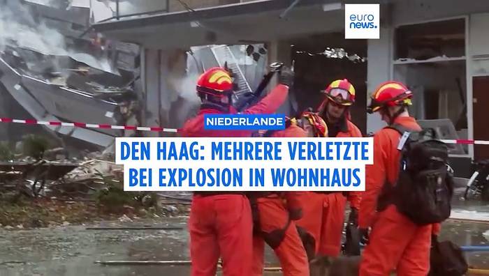 News video: Den Haag: Mehrere Verletzte bei Explosion in Wohnhaus