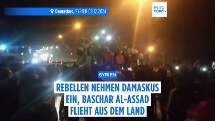 Video: Damaskus gefallen - Assad geflohen