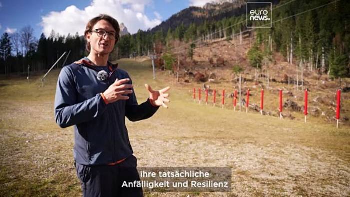 Video: Wie die vom Klimawandel bedrohten Skigebiete unterstützt werden