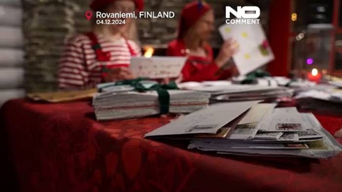 Video: Weniger Schnee im Weihnachtsmann-Dorf in Lappland